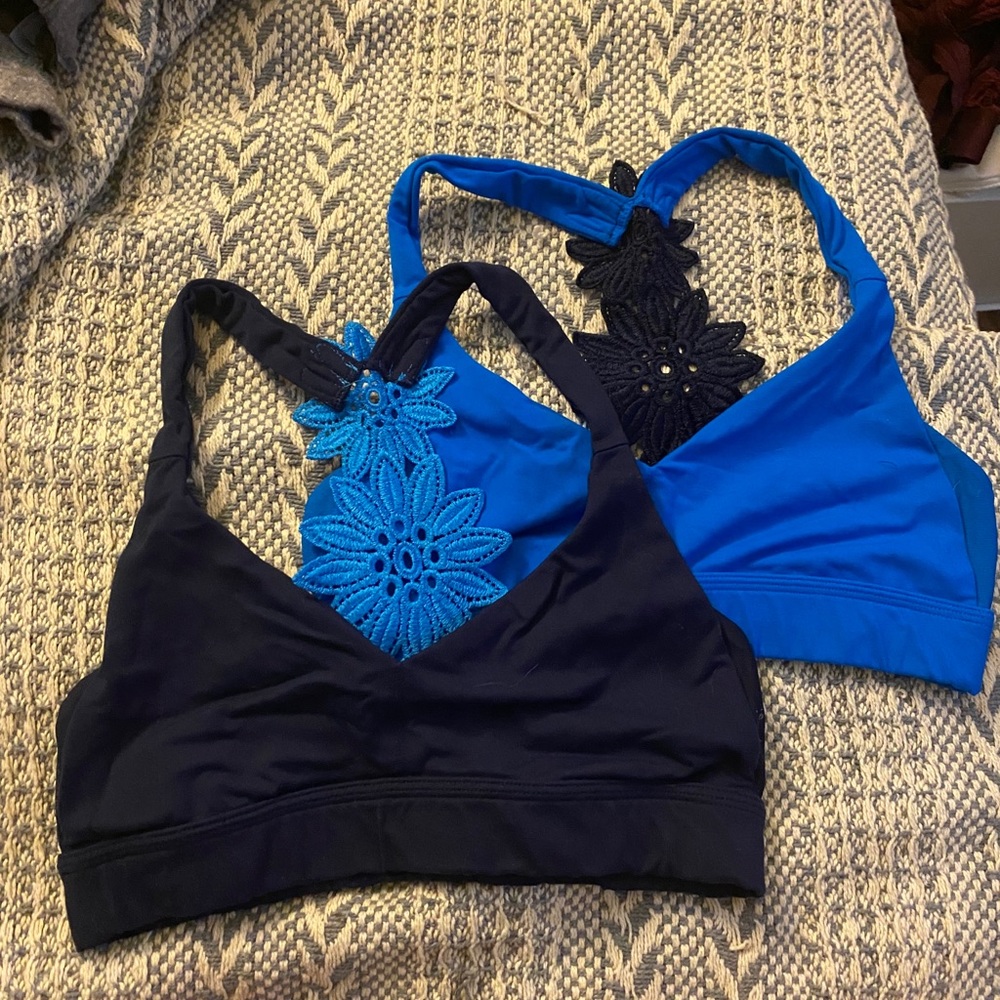 AE two sports bra. Navy or blue.